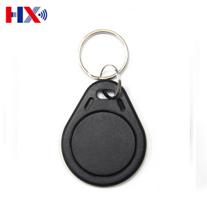 In Stock 125khz 13.56mhz T5577 TK4100 RFID Key fob Writable Access Control Elevator Key Fob Key Chain F08 Key Tag