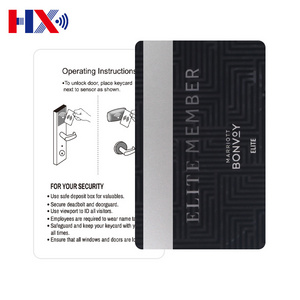 Custom Factory Printing NFC Magnetic Stripe Card Loyalty Card Vip Member Plastic Pvc Cards