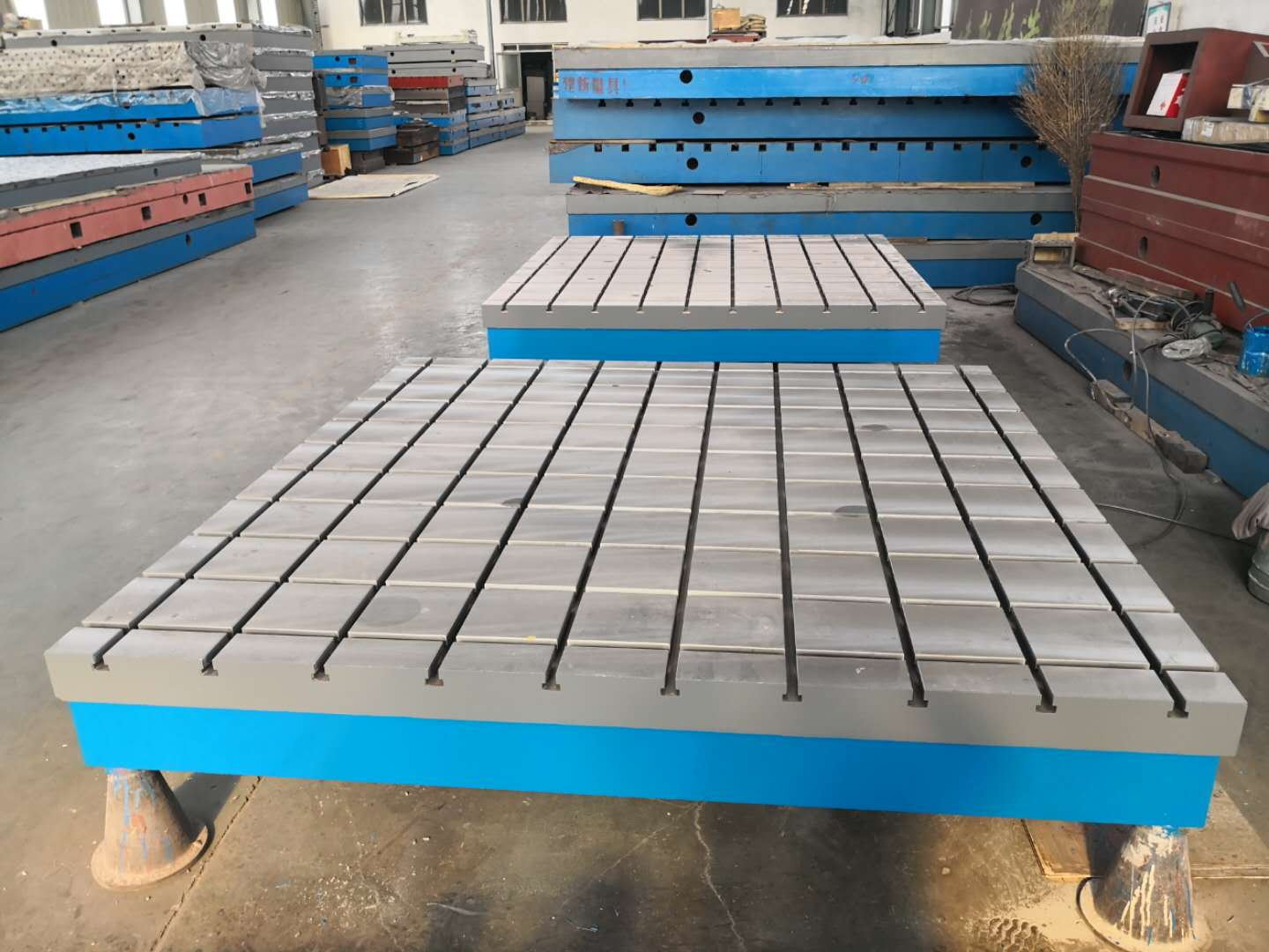 High quality T slot surface inspection cast iron surface plate cast iron surface plate t slot table