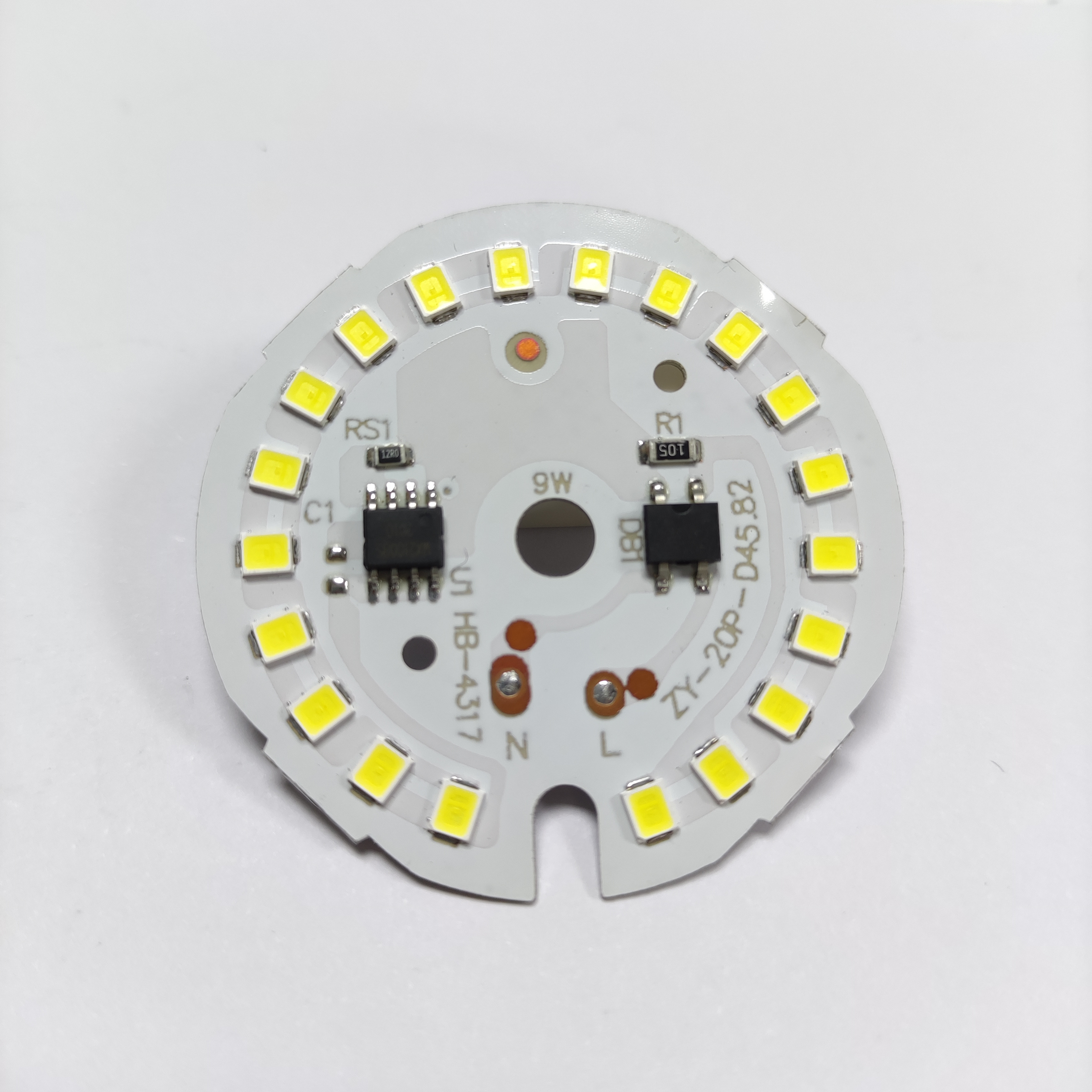 High Lumen 3000k-6500k Bulb Pcb Light Board 5w -18w Ac85-265v Dob Led Module B22 E27 Linear Chip