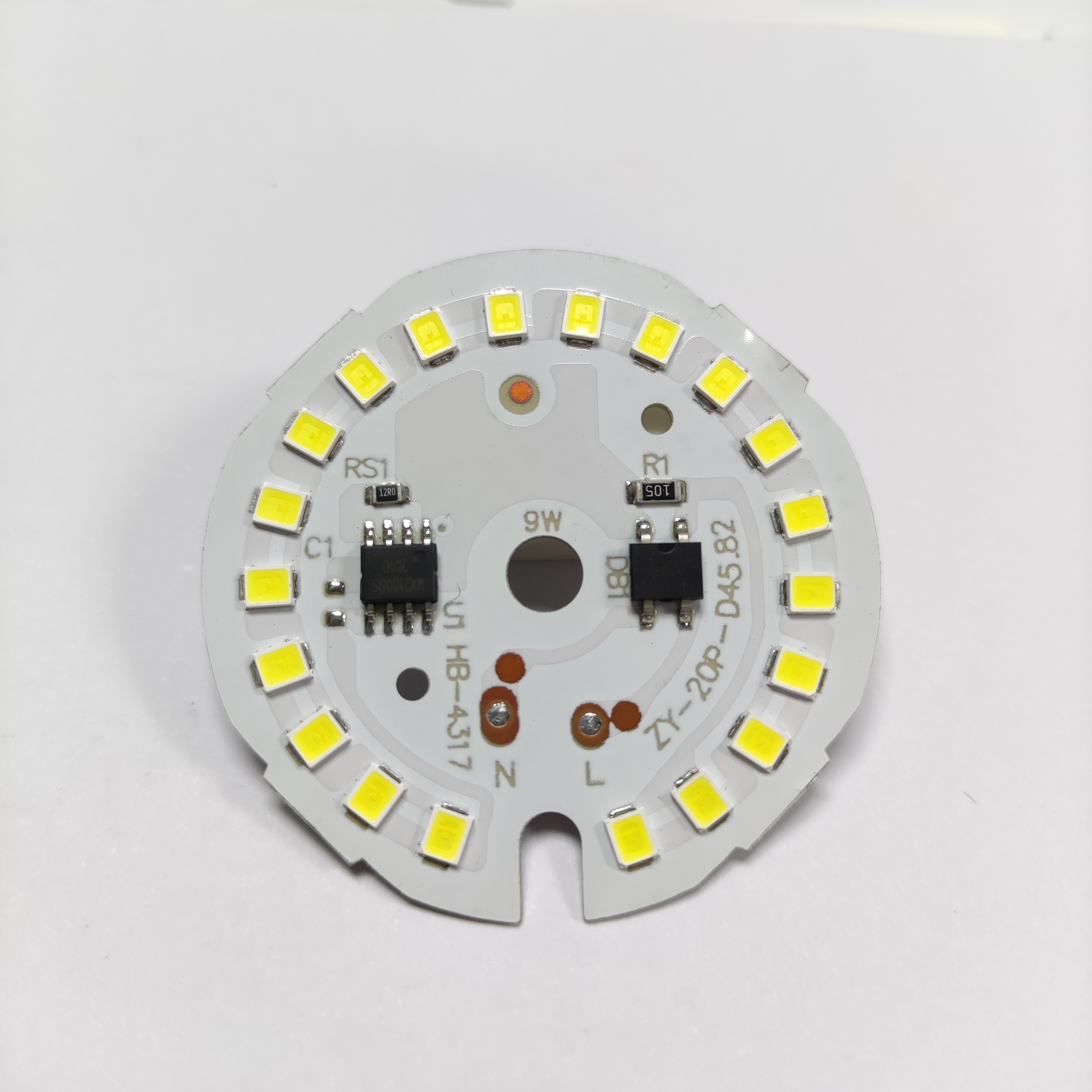 High Lumen 3000k-6500k Bulb Pcb Light Board 5w -18w Ac85-265v Dob Led Module B22 E27 Linear Chip