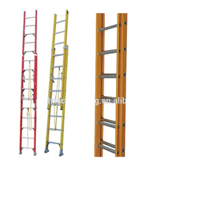 8m aluminum escalera de fibra de vidrio fiberglass extension telescope ladder escalera de fibra used fiberglass ladder