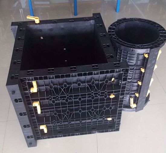 Reusable Concrete Building Construction Forming Shuttering Adjustable Modular Plastic Formwork System for Wall, Slab, Column