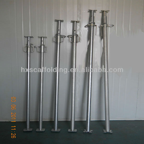 adjustable steel scaffolding shoring post prop jack used in construction for sale