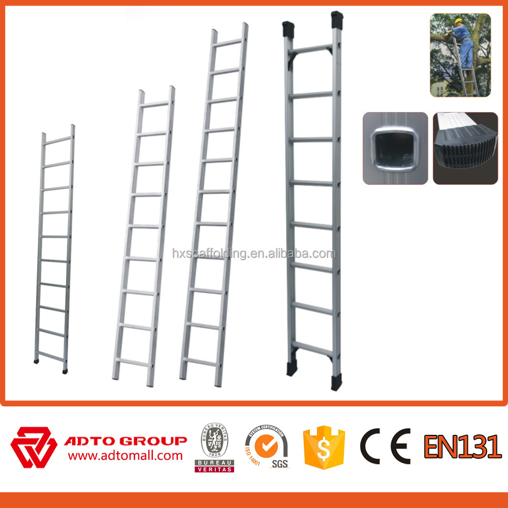 ADTO 300 lb 6 metre Aluminum construction scaffolding single straight ladder