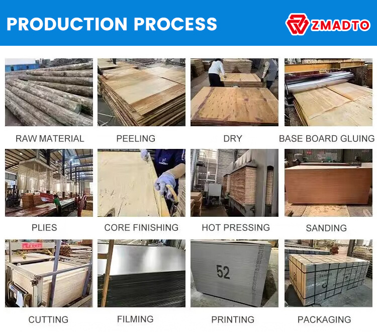 High Quality  Commercial Marine Okoume Plywood for wood packaging and furniture