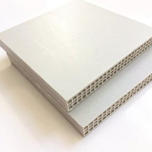 1220x2440mm Plastic PP Hollow Formwork Board For Construction Formwork