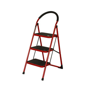 ADTO 2/3/4/5 steps multipurpose kitchen anti-skid household folding steel step ladder