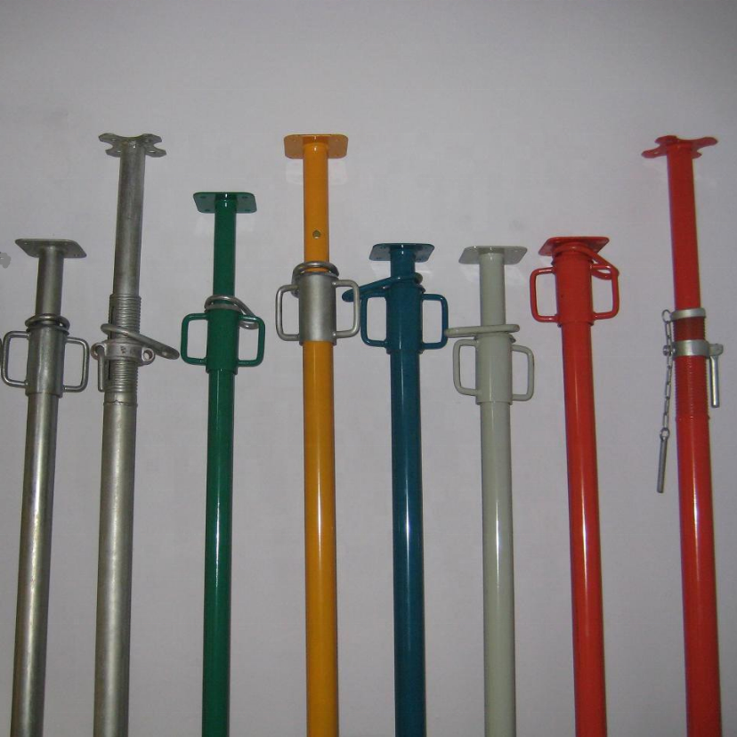 adjustable steel scaffolding shoring post prop jack used in construction for sale