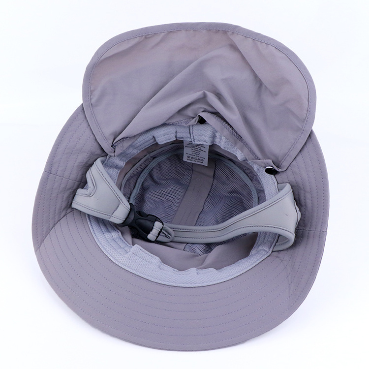 manufacturers hot selling custom surf hat neck flap waterproof for fishing cycling bucket hat custom surf hats