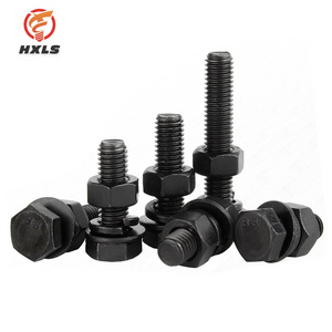 wholesale High Quality DIN933 DIN931UNC M6-m36 M10 8.8 10.9 12.9 Grade Hex Bolts And Nuts