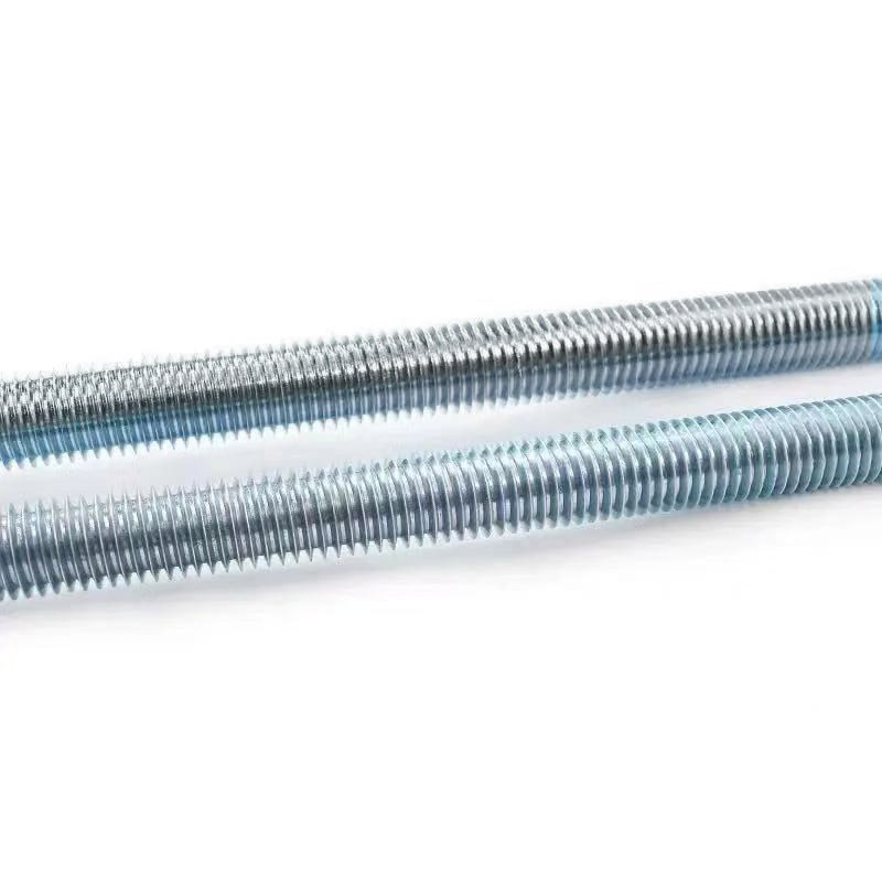 High Quality Metric Threaded Rods M6-M48 Galvanized DIN975  Screw is standard tooth bar OEM Customized