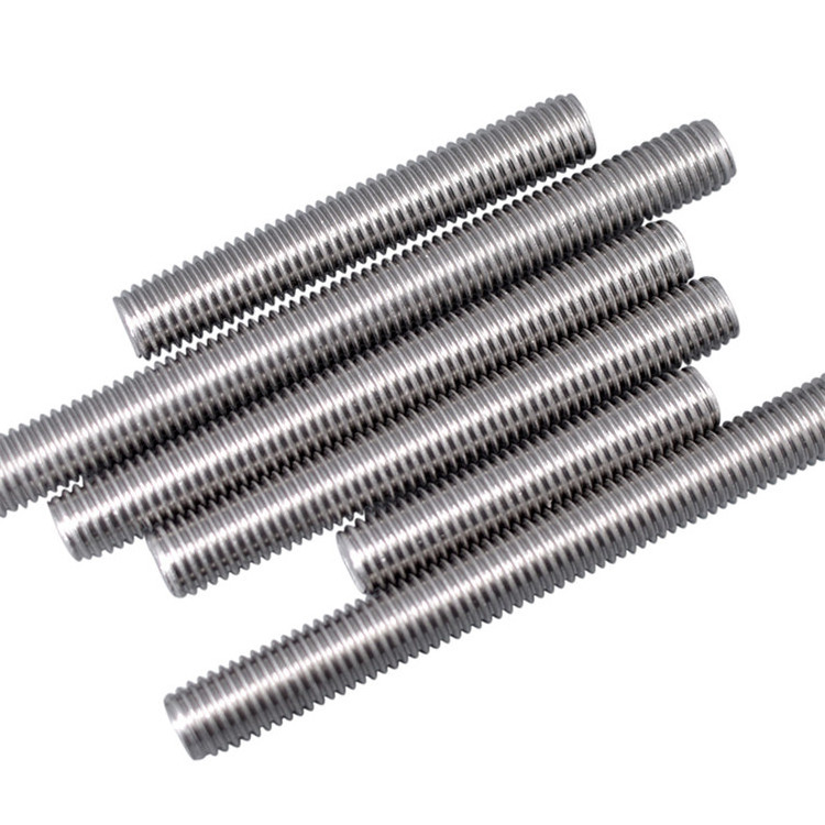 High Quality Wholesale Carbon Steel Double End M10 Metric Stainless Steel Threaded Rod