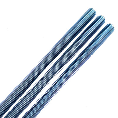 High Quality Metric Threaded Rods M6-M48 Galvanized DIN975  Screw is standard tooth bar OEM Customized