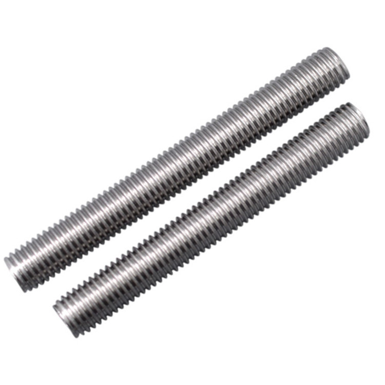 High Quality Wholesale Carbon Steel Double End M10 Metric Stainless Steel Threaded Rod