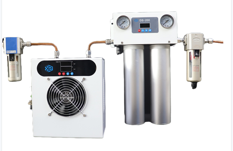 New patent 200lpm air cooler mini refrigerant air dryer freeze compressed air dryer for oxygen concentrator HBOT system