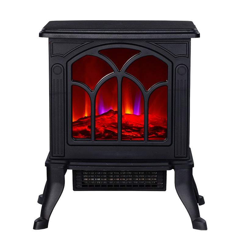 Most Popular Korean Modern Fireplace Home Free Standing Decor Led Flame Mini Electric Fireplace Heater