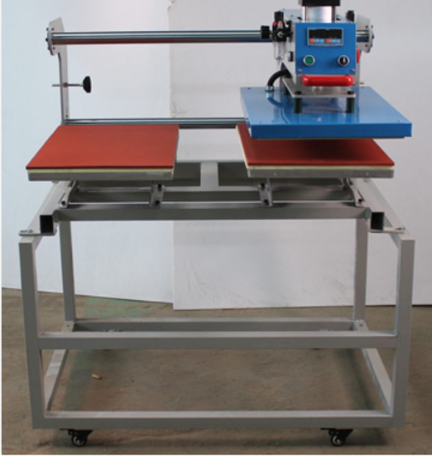 Big Size Manual Heat Transfer Machine 40x60cm Skateboard Press One Station Flat Manual Large Format Heat Press