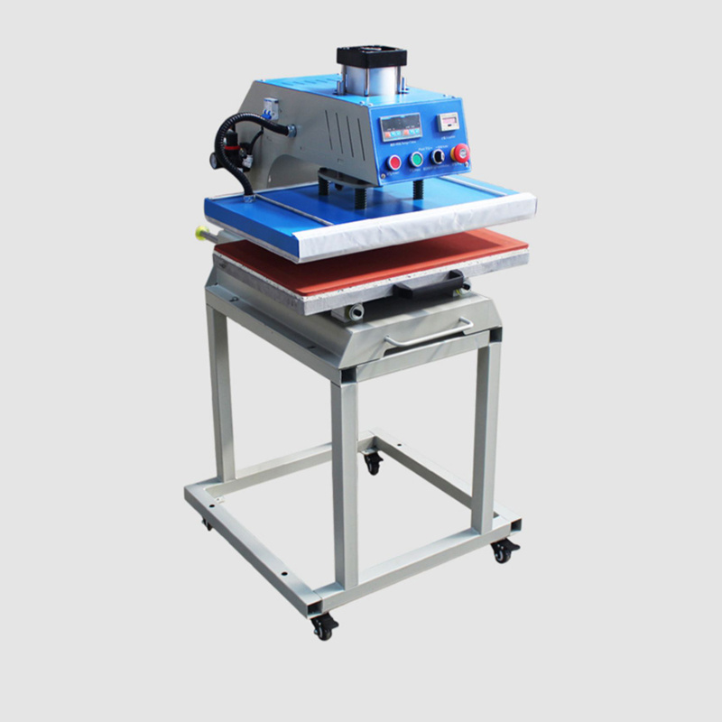 Big Size Manual Heat Transfer Machine 40x60cm Skateboard Press One Station Flat Manual Large Format Heat Press