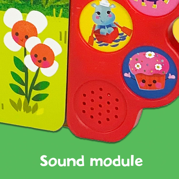 10 Buttons Dinosaur Sound Alphabet Music Kids Talking Book With Button