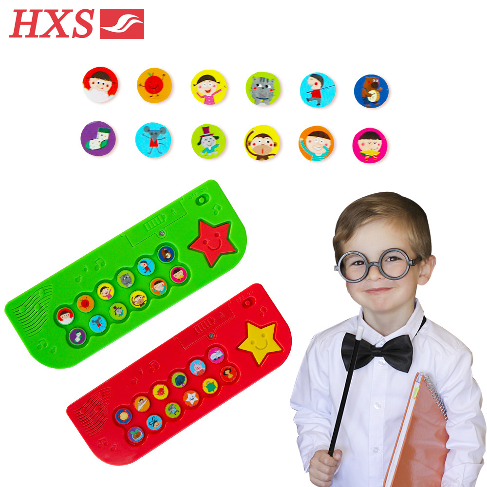 Factory Existing 12 Buttons Children Board Book Sound Button Music Module Voice Chip For Books