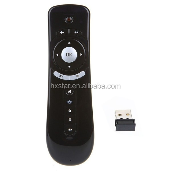 2.4 G Wireless Gyroscope G-sensor remote control T2 fly Air Mouse