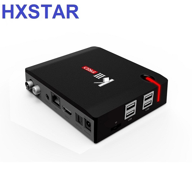 kiii pro dvb-s2 dvb-t2 +C tiple tuner Combo tv box 4K satellite receiver android tv box Amlogic S912 64 bit Octa core