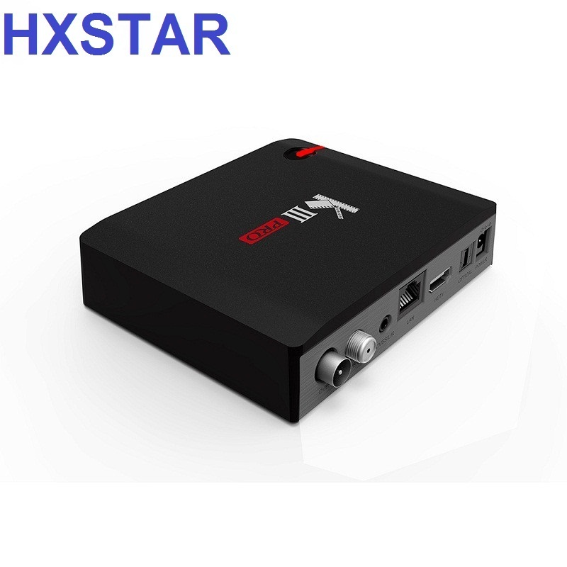 kiii pro dvb-s2 dvb-t2 +C tiple tuner Combo tv box 4K satellite receiver android tv box Amlogic S912 64 bit Octa core