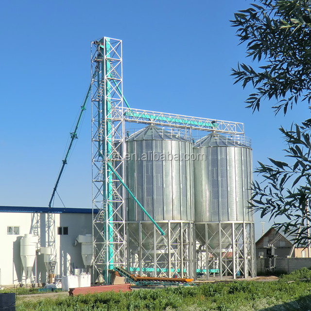 Small wheat grain storage silos for 3 ton capacity