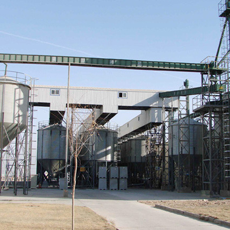 Small Grain Silos Small Farm Feed Barley Steel Silo For Sale