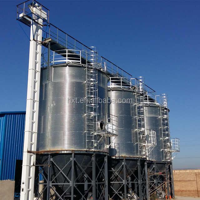 Small wheat grain storage silos for 3 ton capacity