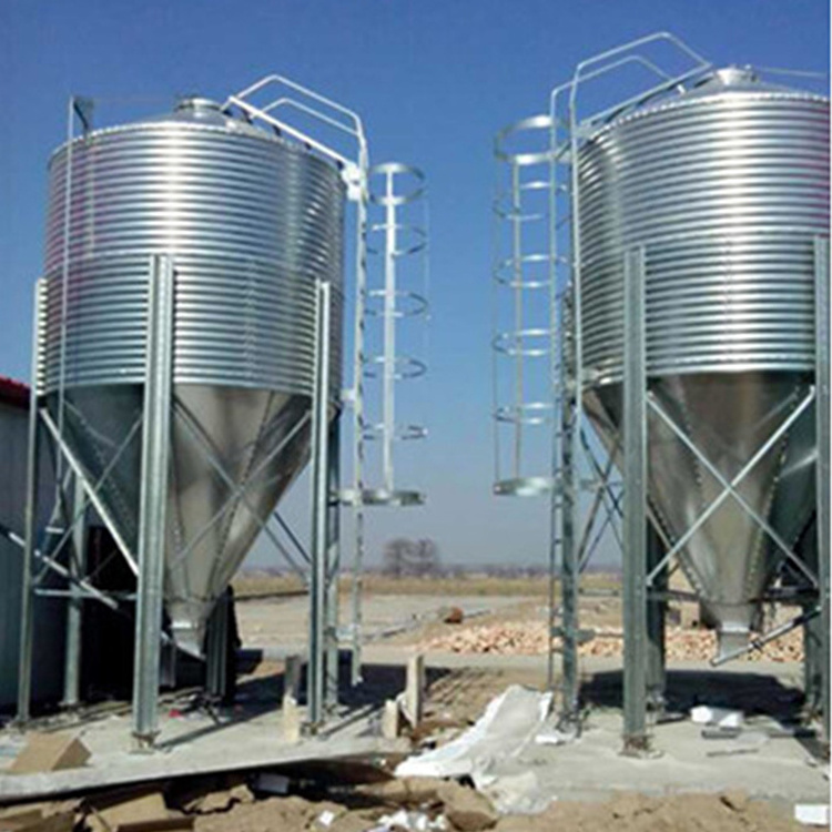 Small Grain Silos Small Farm Feed Barley Steel Silo For Sale