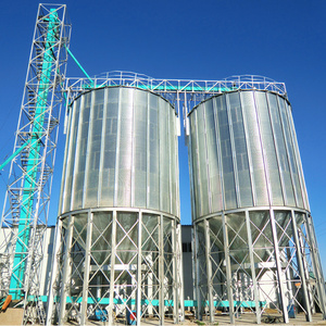 Small Grain Silos Small Farm Feed Barley Steel Silo For Sale