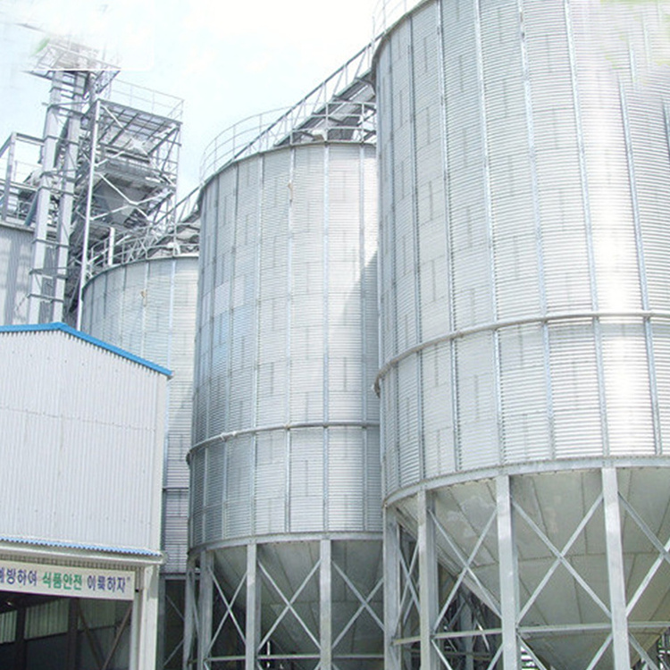 Small Grain Silos Small Farm Feed Barley Steel Silo For Sale