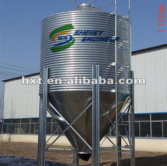 2ton small chicken feed grain silo for sale