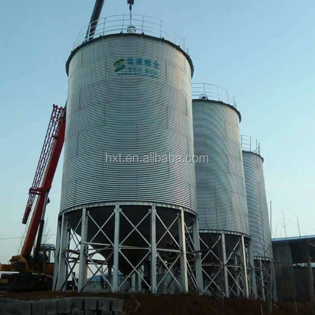 Small wheat grain storage silos for 3 ton capacity