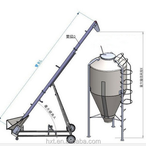 small grain steel silo,3t/5t/10t/15t small silo,poultry silo for sale