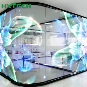 High Transparency LED Glass Window Film Digit Specified for Advertising Flexible Sticky Transparent Crystal Screen LED Film