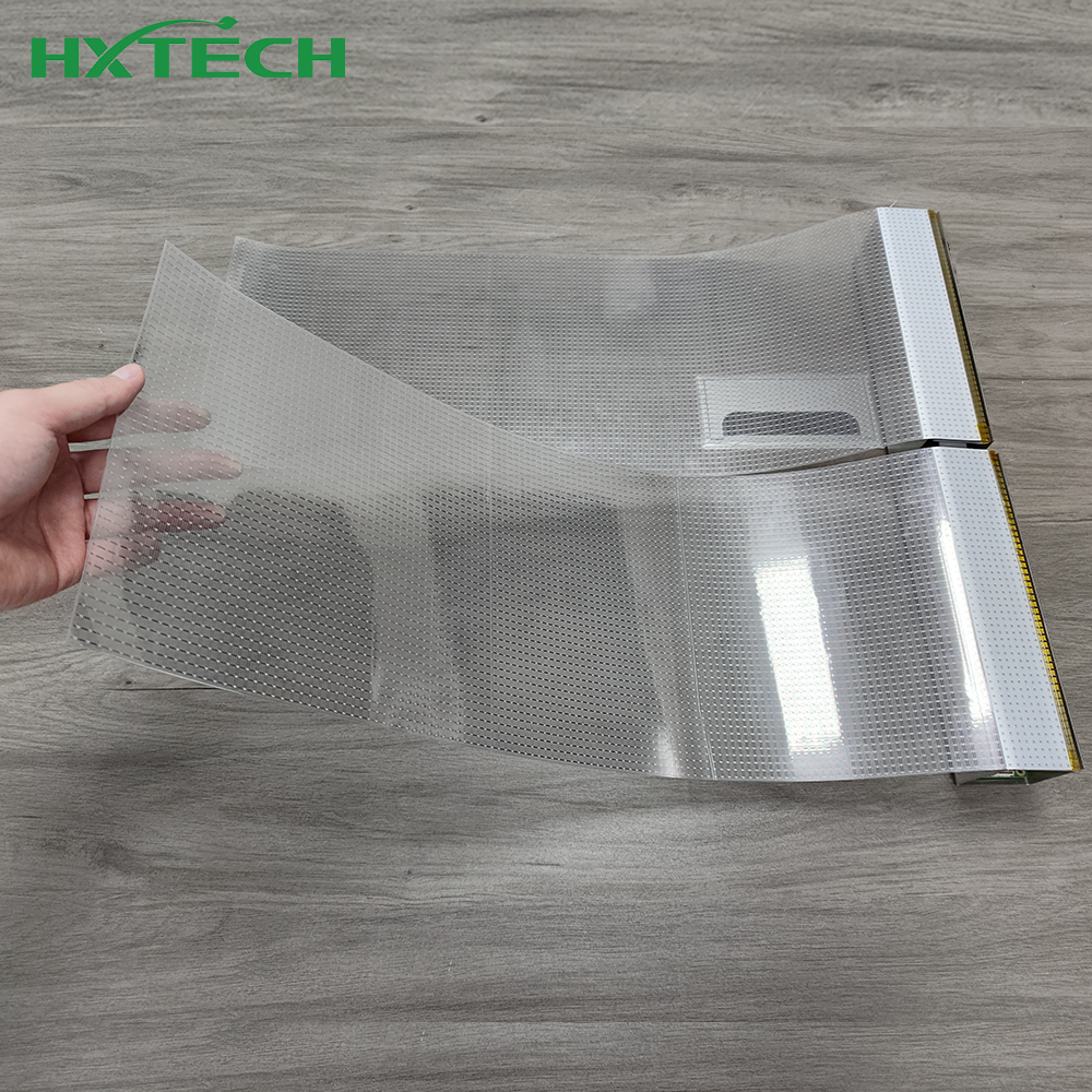 Super Thin LED Film Display P4 P5 P6 P8 P10 P20 P30 Flexible Adhesive LED Transparent Film Screen On Glass Advertising