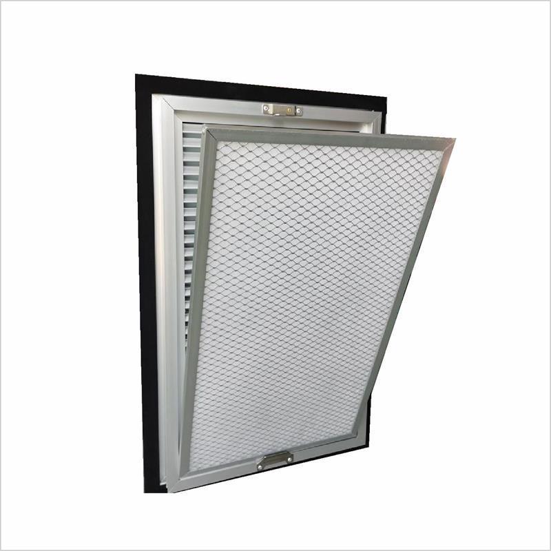 Wholesale high quality fresh vent aluminum filter hvac waterproof louvers air Ventilation grille