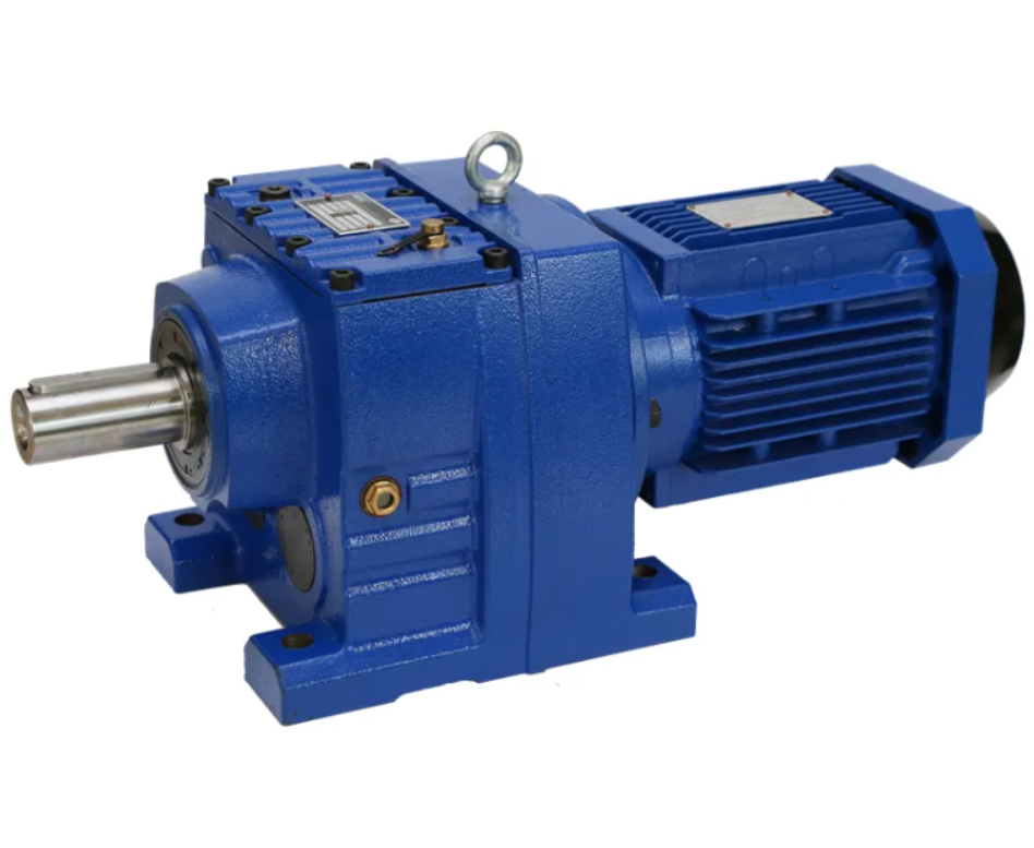 Factory hot sale R series helical gearbox Helical Reduce R series inline helical gear motor gearbox