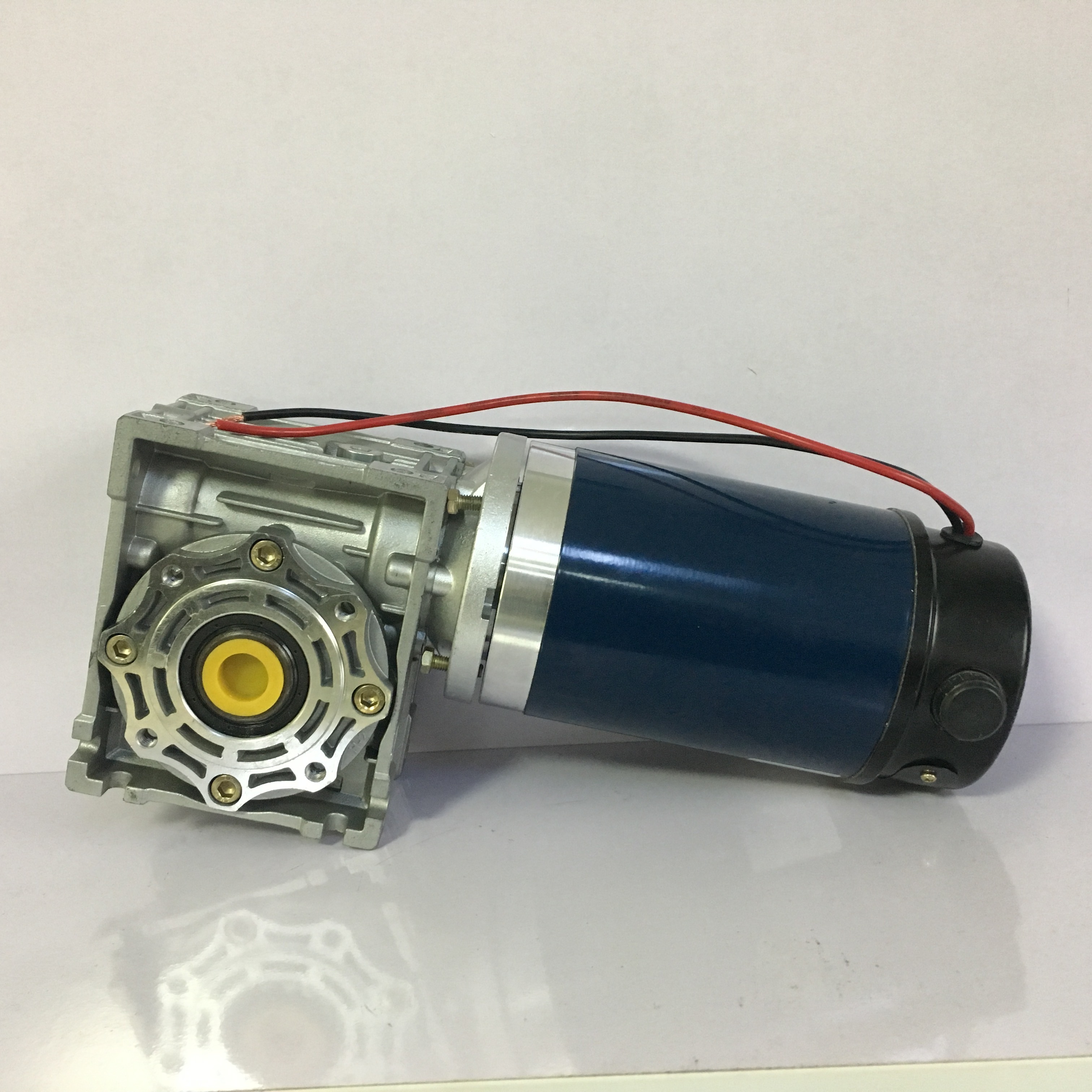 NMRV30,70ZYT series high torque 12V 24V dc worm gear motor 80W 100W 120W  high effciency gear motor