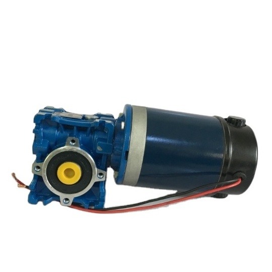 NMRV30,70ZYT series high torque 12V 24V dc worm gear motor 80W 100W 120W  high effciency gear motor