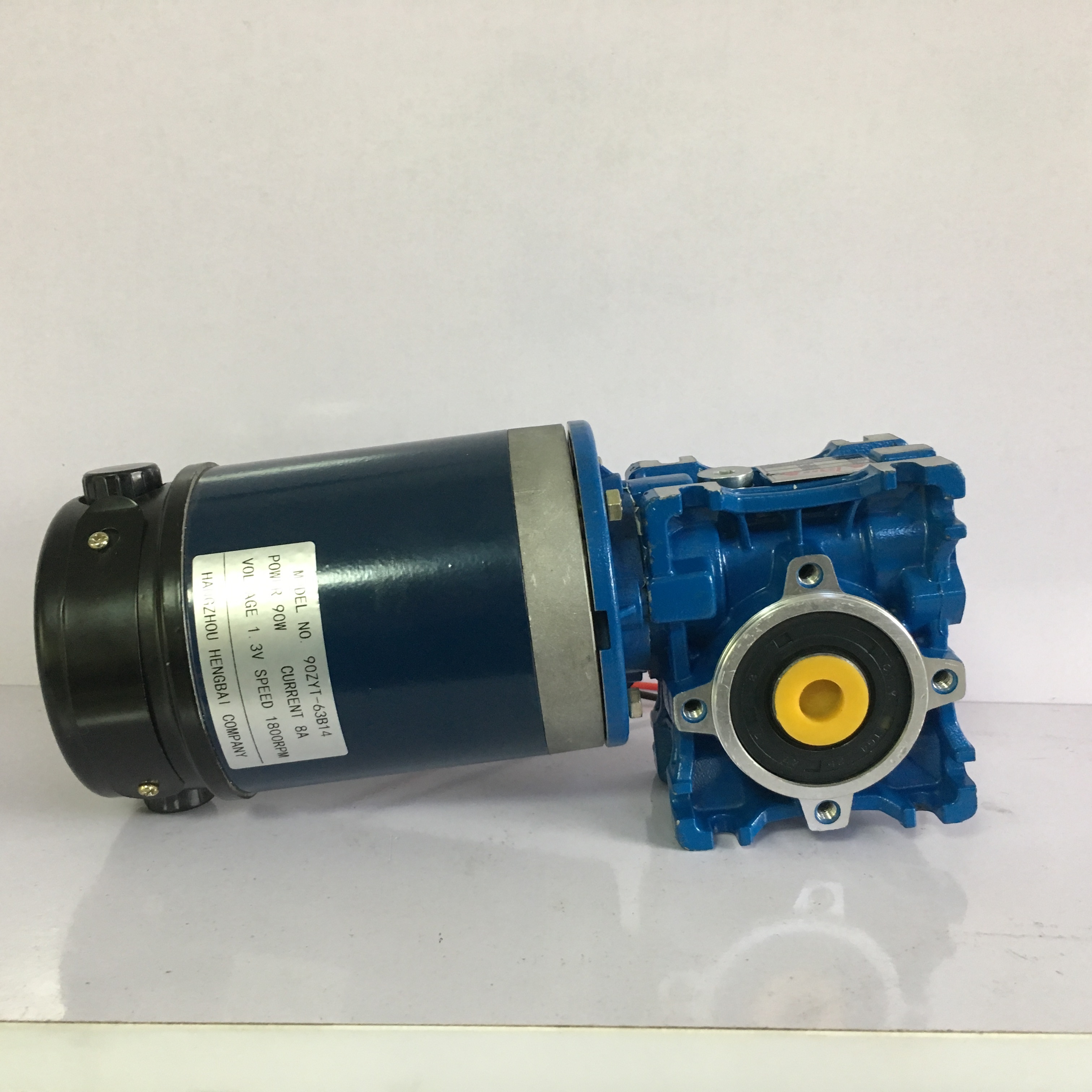 NMRV30,70ZYT series high torque 12V 24V dc worm gear motor 80W 100W 120W  high effciency gear motor