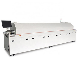 second hand lead free 8 zone heater reflow oven pcb welding equipment reflow soldering smt reflow oven machine