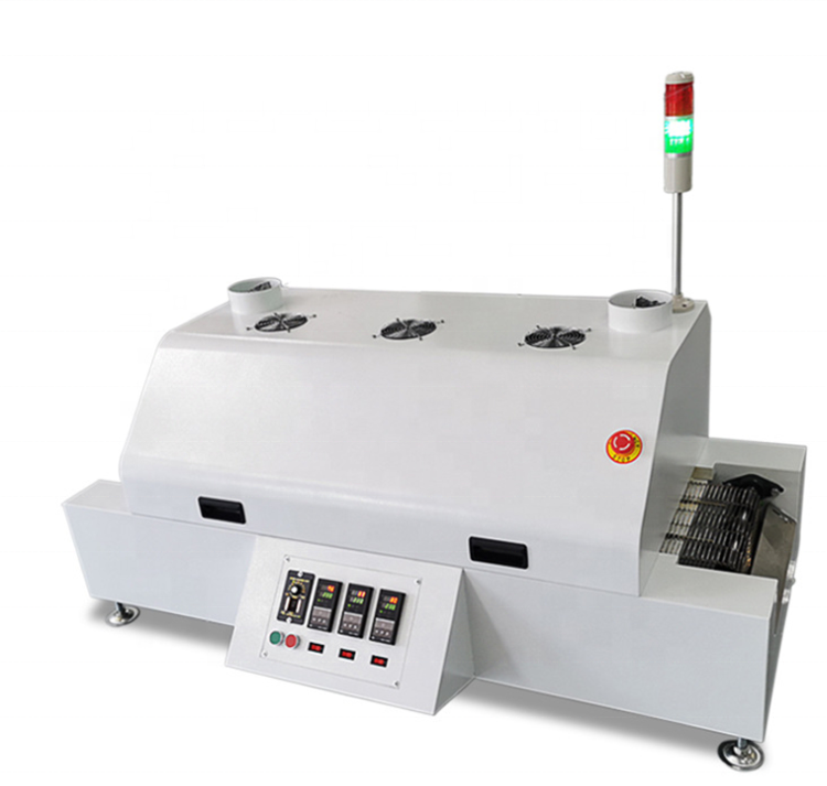 Electronic products machinery small mini 3 zone desktop welding equipment smt reflow oven machine