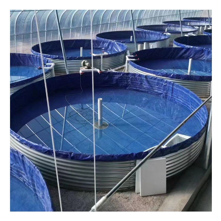 5000 Gallons Corrugated Steel Fire Fighting water tanks 1000m3  water tank