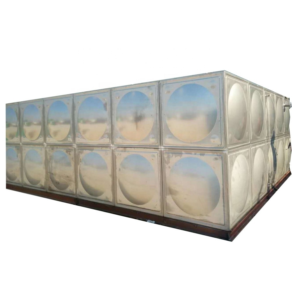 Rectangular 1500 Gallon  200 Cubic Meter 500 Liter stainless steel water tank malaysia