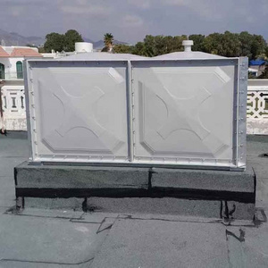 Fiber Glass Plastic Smc 4000 Litre Fish Farming Horizontal Water Tank