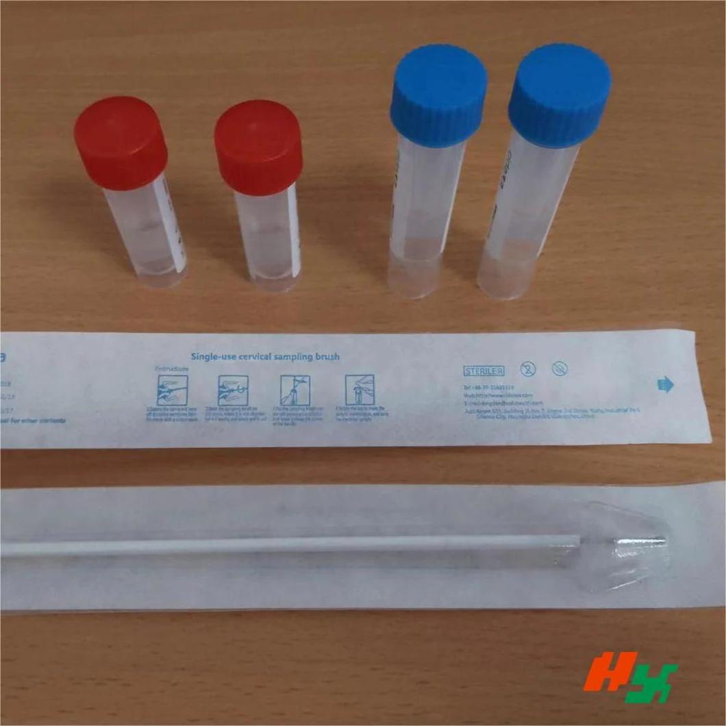 Medical Supply Disposable Tct Test Vaginal Sampler Female Cervical Sterile Sample Collection Brush